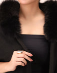 SABLE Woolen Cape