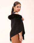 SABLE Woolen Cape