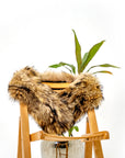 Full Natural Fur Stole - Naturale - LA' PELLO