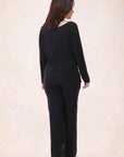 Noir Modal T-Shirt Set
