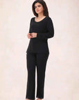 Noir Modal T-Shirt Set