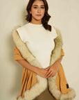 Cream Cashmere Wrap