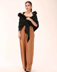 SABLE Woolen Cape