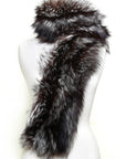 Silver Natural Fur Stole - LA' PELLO