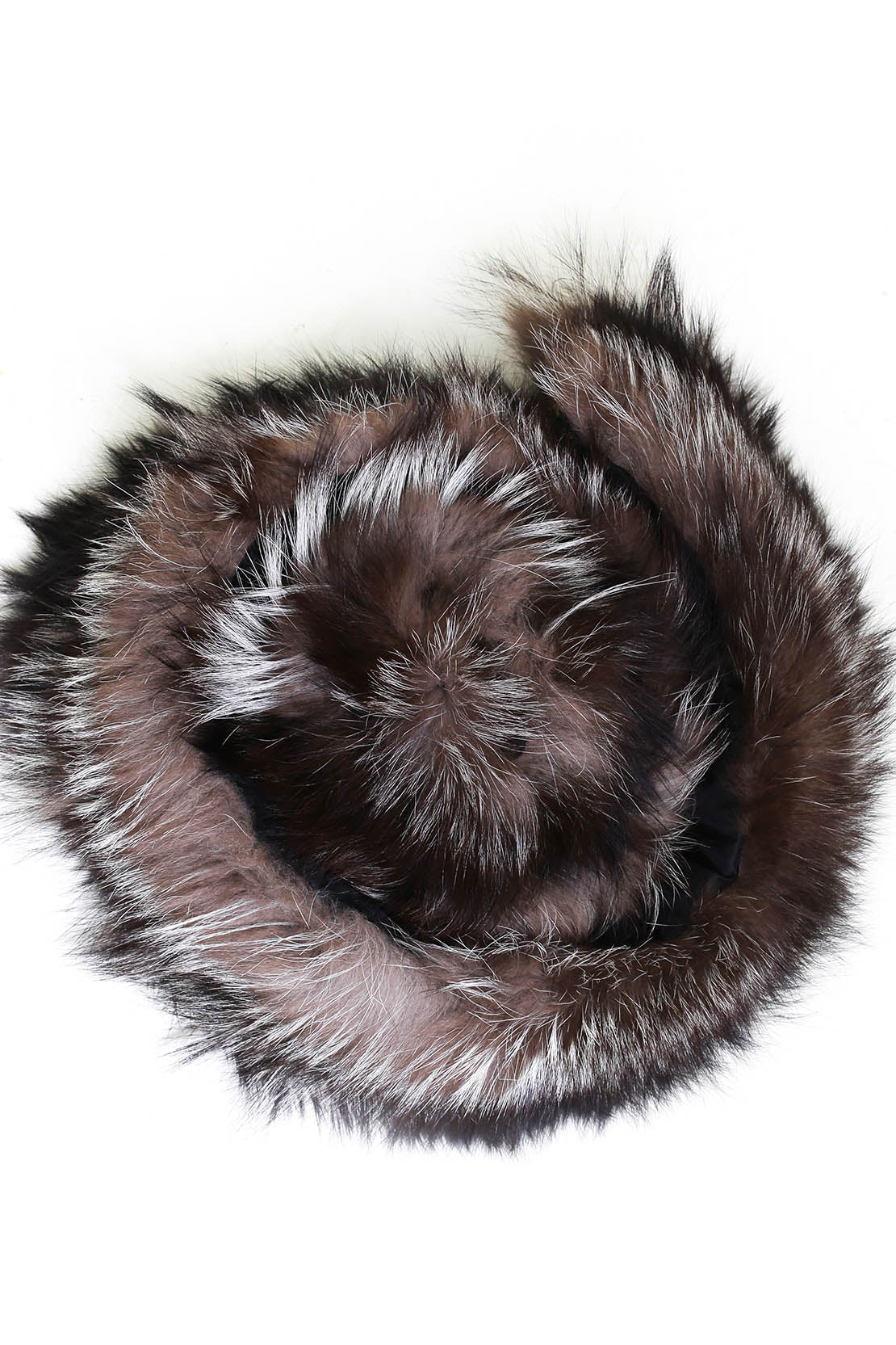 Silver Natural Fur Stole - LA' PELLO