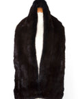 Natural Fur Capelet Vessel - LA' PELLO