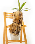 Full Natural Fur Stole - Naturale - LA' PELLO